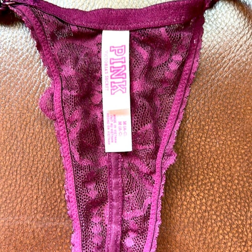 PINK Victoria’s Secret Lace Padded Underwire Bralette - Picture 2 of 5